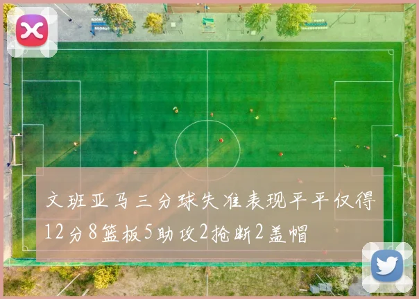 文班亚马三分球失准表现平平仅得12分8篮板5助攻2抢断2盖帽
